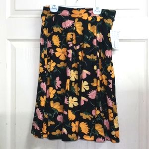 NWT LuLaRoe Madison pleated skirt w/pockets